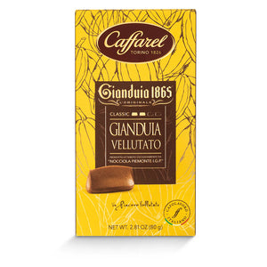 CHOCOLATE GIANDUIA VELLUTATO - BARRA DE 80G